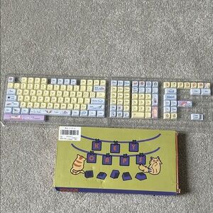 🔥🆕🔥 Ice Cream & Dessert Keycaps Set - Custom Mechanical Keyboard Keys ⌨️